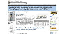 Desktop Screenshot of filelockingbar.com